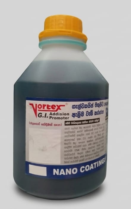 ගැල්වනයිස් මතුපිට, තීන්ත ආලේපන කල පසු වැඩිකලක් රඳාපවතීම වැඩිකරයි Vortex G.I. Addision Promoter 1L - Image 2